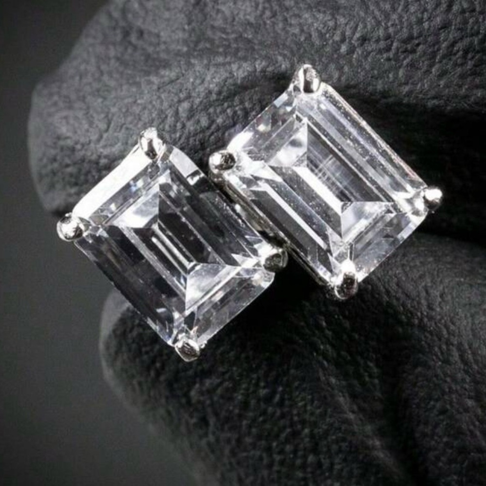 Elegant Silver Stud Earrings